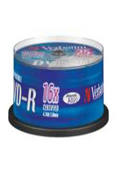 Verbatim 25x DVD-R - 4,7 GB 16x - 43538#PK1