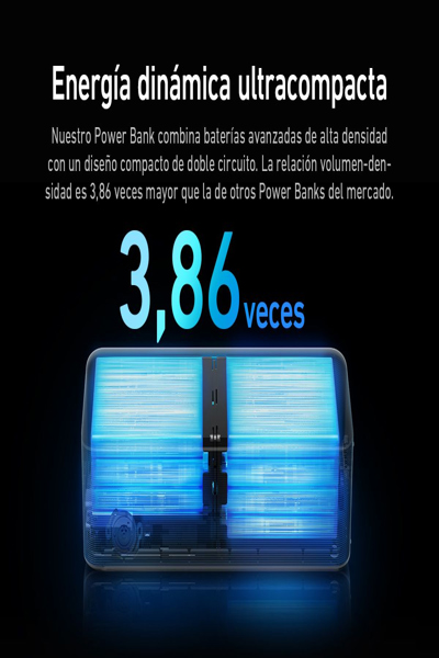 Anker Prime power bank, 27650mAh, 250W, black - A1340011