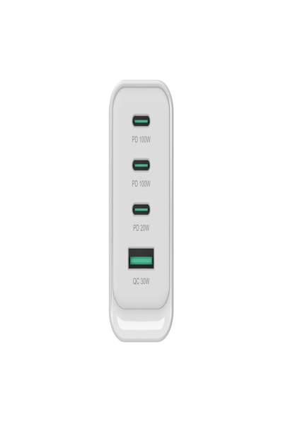 Conceptronic LadegerÃƒÂ¤t 4Port 100W 3xUSB-C 1xUSB-A weiÃƒÅ¸ - ALTHEA22W100