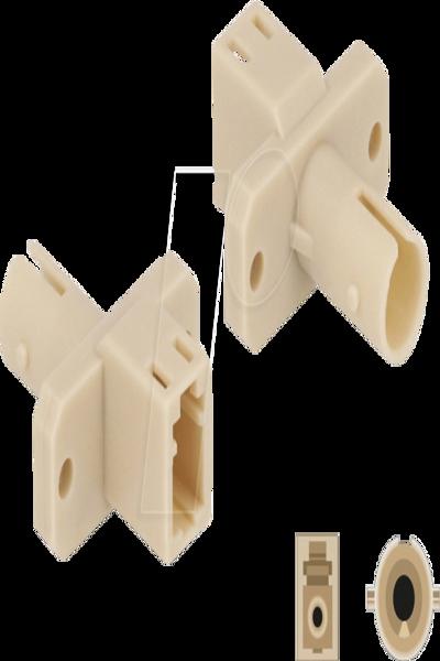 Delock Network coupler - LC (F) to ST (F) - 87939