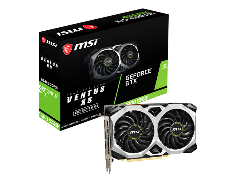 MSI GeForce GTX 1660 SUPER VENTUS XS OC - V375-279R