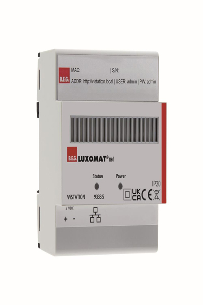 B.E.G. Brück Visualization server ViSTATION-KNX-REG - 93335