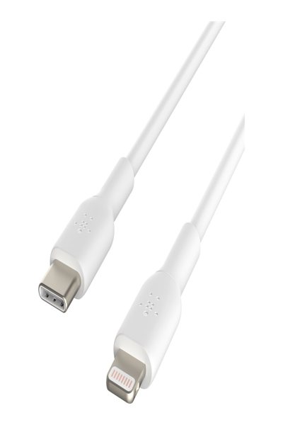 Belkin CAA003bt2MWH 2m Lightning till USB-C kabel - Vit - CAA003BT2MWH
