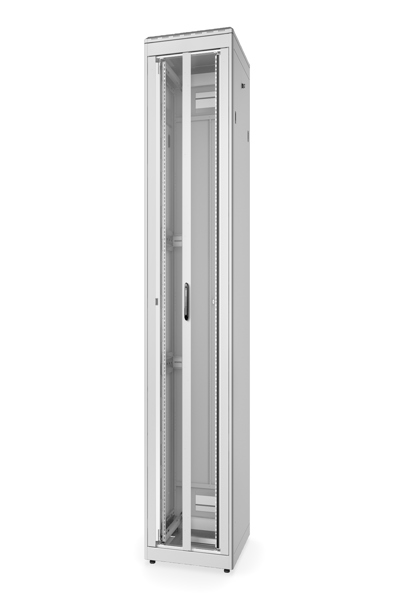 DIGITUS Network Rack Unique Series - 800x800 mm (WxD) - Freestanding rack - 42U - 800 kg - Key lock - Rack rails - Adjustable feet - DN-31114
