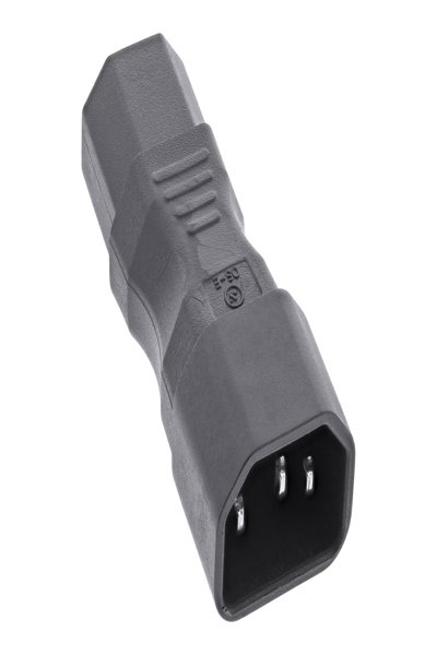 InLine IEC C14/C13 Power Adapter 3-pin - 16723A