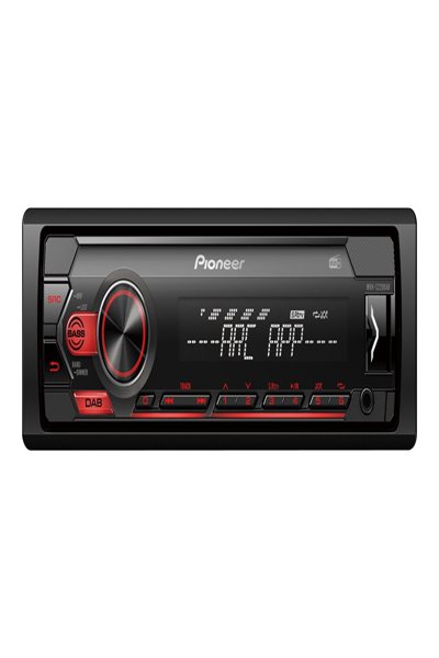 Pioneer MVH-S220DAB - Black - 1 DIN - 200 W - 4.0 channels - 50 W - PTY