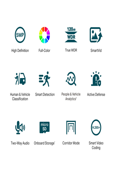 TP-LINK NET TURRET H.265 5MP/VIGI C450(2.8MM) - VIGI C450(2.8MM)