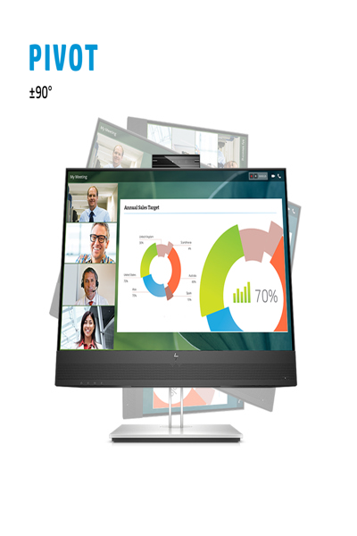 HP E24MV G4 Conferencing Monitor: 24-inch (60.5 cm) conferencing monitor. - 169L0E9#ABU