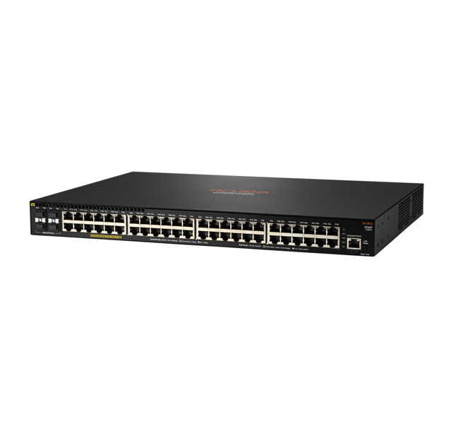HPE Aruba 2930F 48GPoE+4SFP 740W Switch JL557A - JL557A