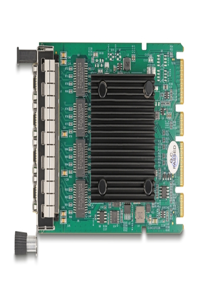 Delock OCP 3.0-kort till 4 x RJ45 Gigabit LAN, Intern, Kabelansluten, OCP 3.0, Ethernet, 1000 Mbit/s - 88300