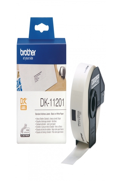 Brother DK-11201 - Black on white - DK11201