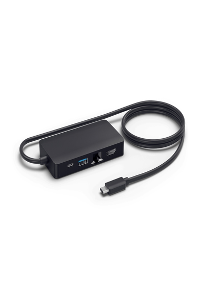Jabra PanaCast USB Hub USB-C - Chargeur UE - USB 3.2 Gen 1 (3.1 Gen 1) Type-C - Noir - Chine - 1 pièce(s) - 155 mm - 155 mm