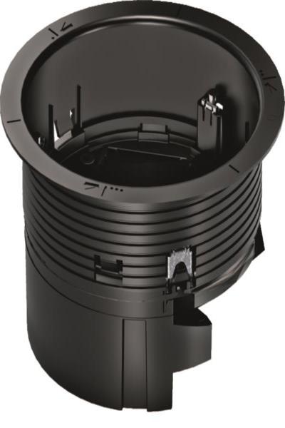 Coffret d'installation Hager BSR02D pour 2x45 prises