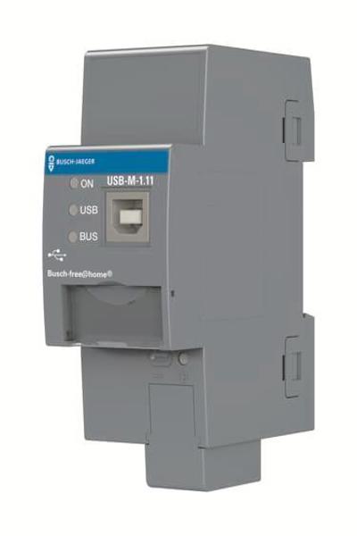 BUSCH JAEGER BJ USB-M-1.11 REG- USB-M-1.11Schnittstelle USB f.Busch-freeahome