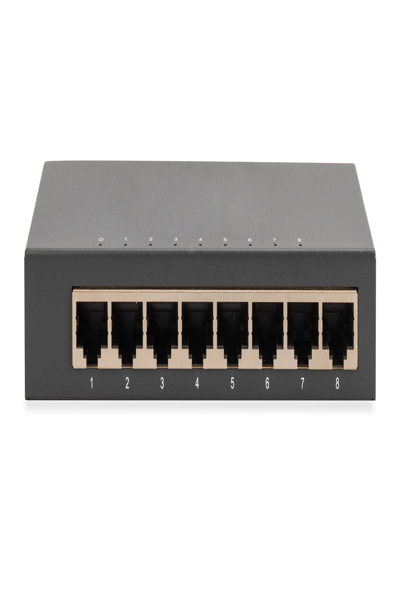 DIGITUS Switch unmanaged/Desktop/MetallgehÃƒÂ¤use - Switch - 1 Gbps