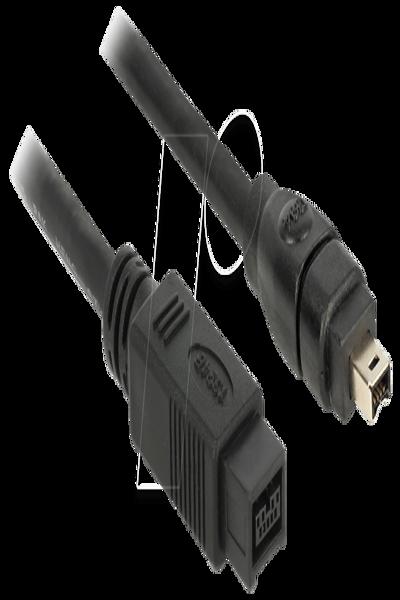 Delock IEEE 1394-kabel - FireWire 800 (hane) till 4-polig FireWire (hane) - 82589