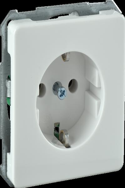 Schneider 205004 - Prise Fashion/RIVA/SCALA, blanc pur