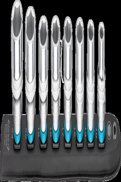 Rail HAZET 1/2" Hex 8 pièces