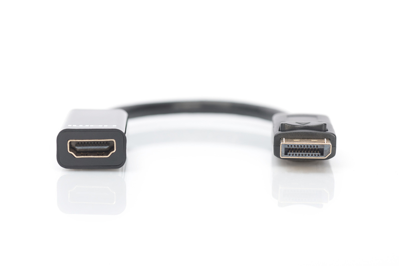 DIGITUS DisplayPort to HDMI Adapter 0.15m - DB-340400-001-S