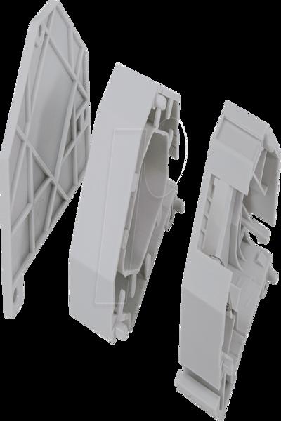 Adaptateur rail DIN LogiLink MP0055 pour modules Keystone à fibre optique