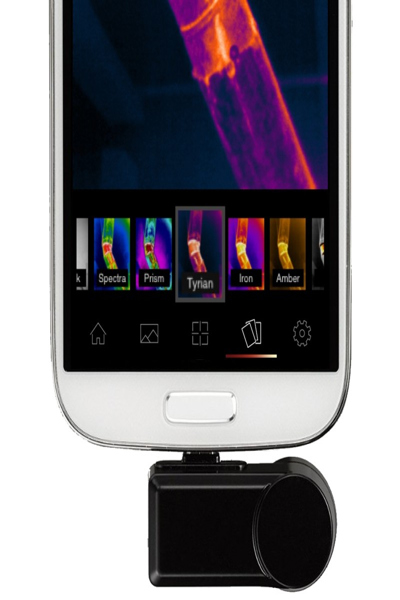 Seek Thermal LQ-AAA thermal imaging camera Black 320 x 240 pixels Built-in display - LQ-AAA