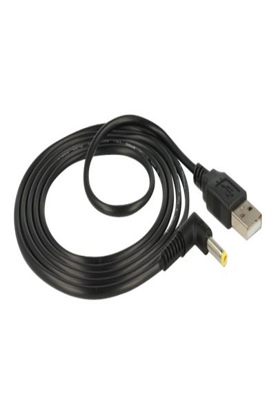Delock USB-/strömkabel - USB (hane) till DC-uttag 4,0 x 1,7 mm (hane) vinklad - 85544