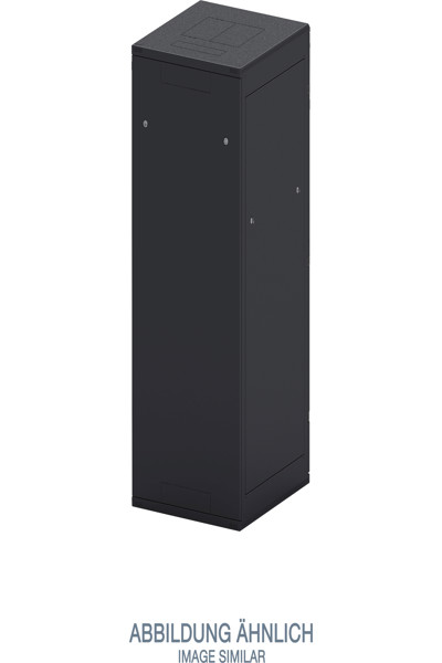 Bâti 42U 800/800 L 800/P 800 Portes vitrées noires TRITON