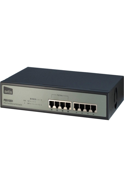 Inter-Tech netis PE6108H - Commutateur - Non géré