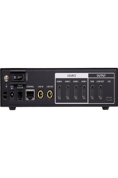 Commutateur vidéo HDMI vers USB 4 entrées ATEN CAMLIVE PRO 4K