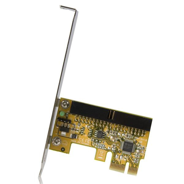 StarTech.com PCI Express IDE Controller Schnittstellenkarte - Speicher-Controller - ATA - 133MBps - PCIe x1 (PEX2IDE) - PEX2IDE