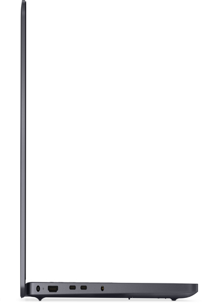 Ordinateur portable Dell Pro 16 PC16255, AMD Ryzen 5 220, 8 Go, SSD 512 Go, 16 pouces FHD+, AMD Radeon 740M, FgrPr, Full HD, caméra et micro infrarouges, Wi-Fi + Bluetooth, clavier rétroéclairé US, 3 cellules, W11Pro, 3 ans d'assistance ProSupport
