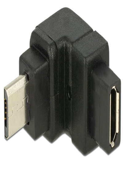 Adaptateur USB Delock - Micro-USB Type B (F) vers Micro-USB Type B (M)
