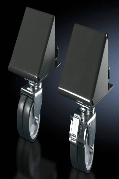 Rittal VX Rack Roller RAL 9005 4-Pack