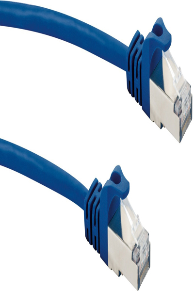 Schwaiger CKO8050 531, 5 m, Cat. 8, S/FTP (S-STP), RJ-45, RJ-45, Bleu