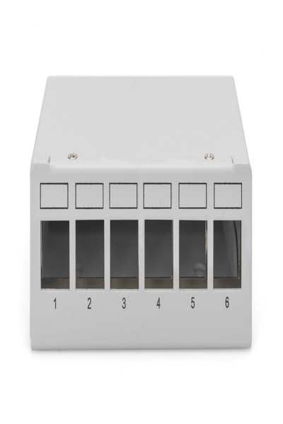 DIGITUS Desktop Modular Blank Patch Panel, skärmad, 6-portar - DN-93716