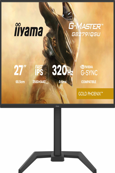 Iiyama GB2791QSU-B1 27" IPS G-Master Flat Screen - GB2791QSU-B1