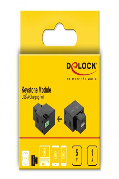 Delock Keystone module - Modular insert - 86505