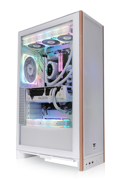 THERMALTAKE GEH S370 WS MIDI TOWER "SNOW" WHITE - CA-11J-00M6WN-00