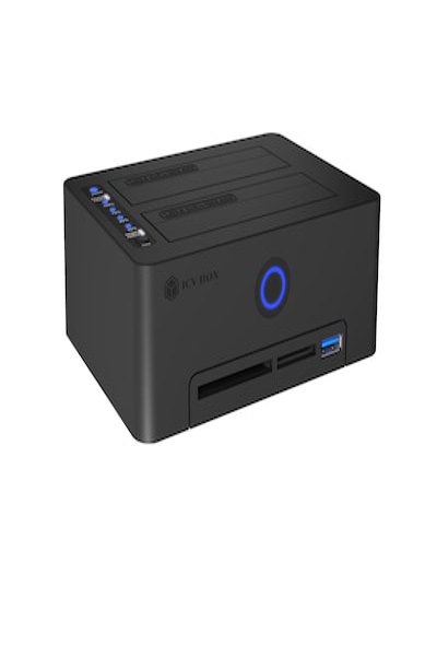 ICY BOX IB-1233CL-CR HDD / SSD docking station - IB-1233CL-CR