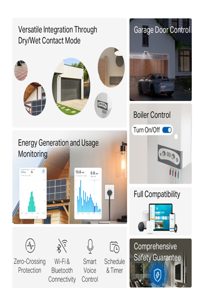 TP-LINK TAPO S110E(UN) Smart Plug Switch WLAN - TAPO S110E(UN)