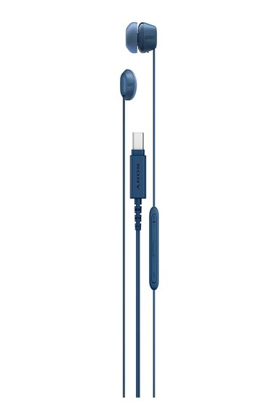SONY IER-EX15C USB-C IN-EAR HEADPHONES BLUE
