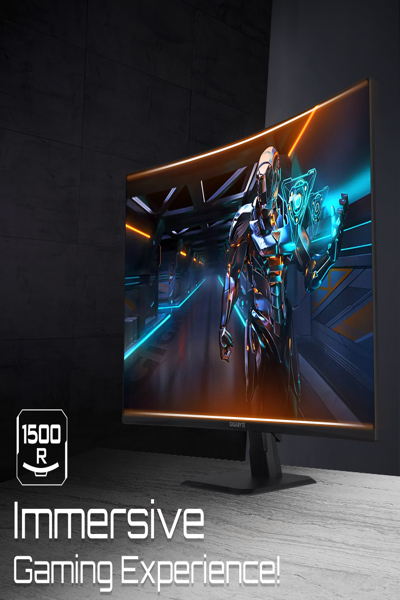 ÉCRAN Gigabyte 32" GS32QC EK1