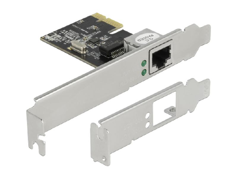 Delock PCIe x1 card > 1x RJ45 Gigabit LAN RJ45 - 89189