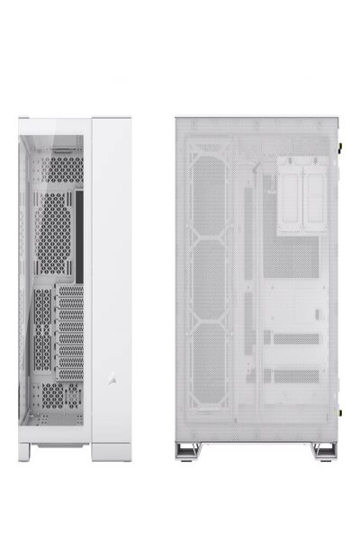 Corsair 6500X iCUE LINK RGB Dual Chamber Vit - CC-9011270-WW