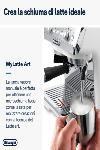 De Longhi EC 9155.W - Vacuum coffee maker - 1.5 L - Coffee beans - Built-in grinder - 1550 W - Silver - 132126061