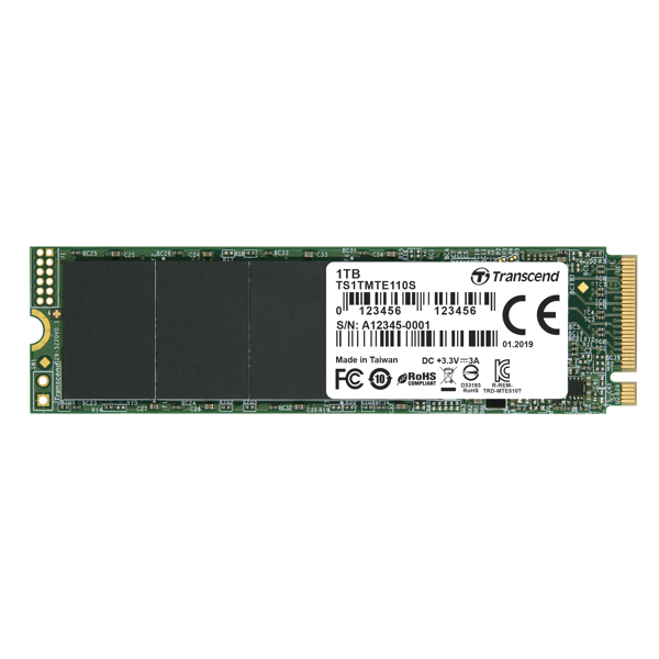 Transcend 110S - SSD - 1 TB - intern - M.2 2280 - TS1TMTE110S