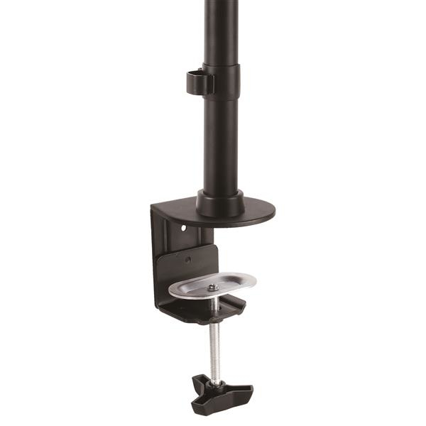 Vertical Desk Mount Dual Monitor Arm - For Monitors up to 27 - Adjustable - Desk Clamp / Grommet-Hole Mount - Dual VESA Monitors - Black (ARMDUALV) Robust steel Desk mount 13-27 2 arms - ARMDUALV