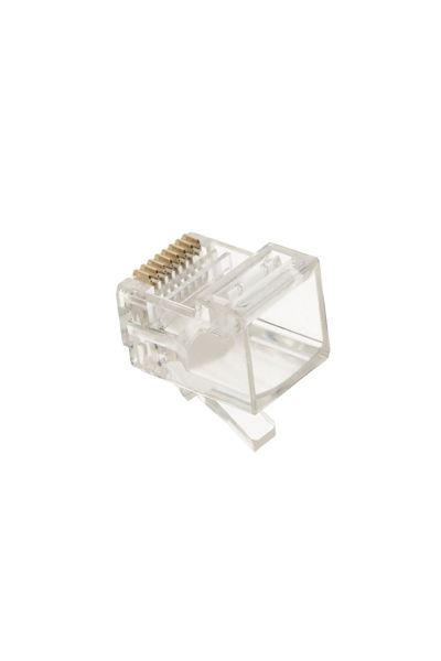 Connecteur RJ45 CAT5E UTP transparent Extralink