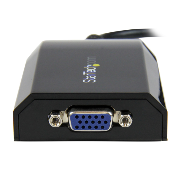 StarTech USB 3.0 to VGA Adapter - 1920x1200 - 3.2 Gen 1 (3.1 Gen 1) - USB Type-A - VGA (D-Sub) output - 1920 x 1200 pixels - USB32VGAPRO