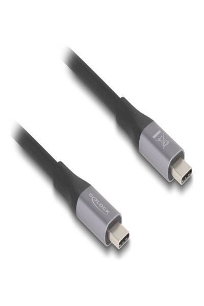 Delock USB-kabel - 24-stifts USB-C (hane) till 24-stifts USB-C (hane) - 81191